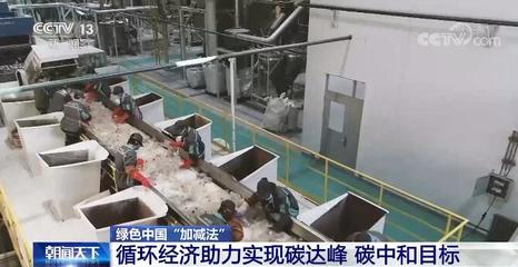 绿色中国加减法 循环经济助力实现碳达峰、碳中和目标